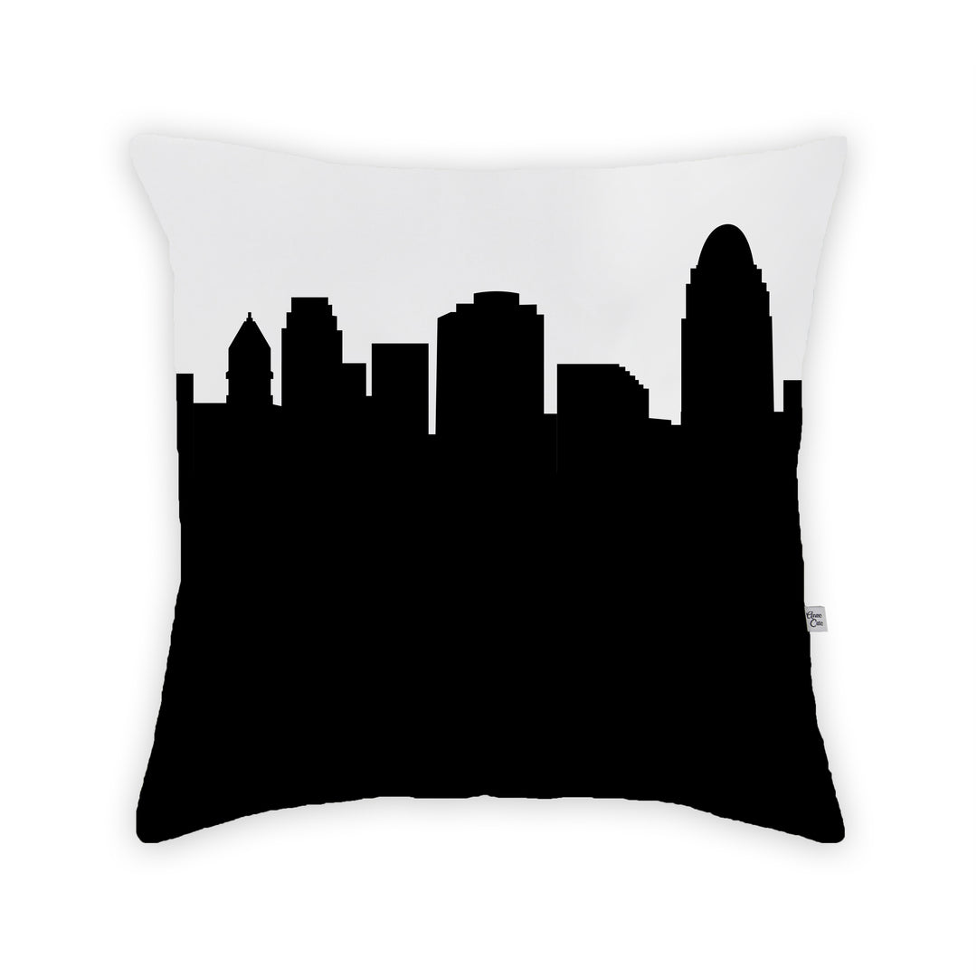 Cincinnati OH Skyline Large Throw Pillow