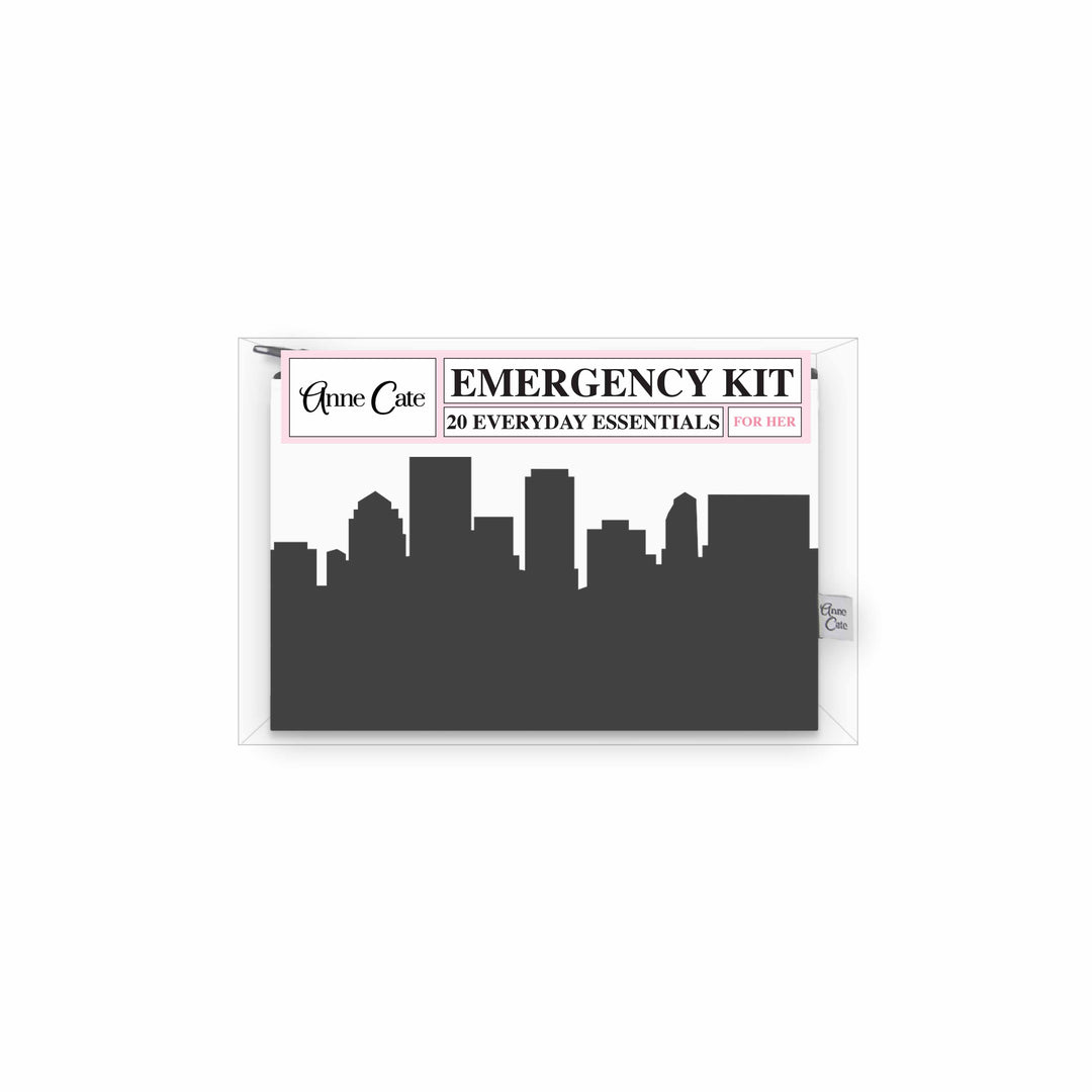 Dayton OH Skyline Mini Wallet Emergency Kit - For Her