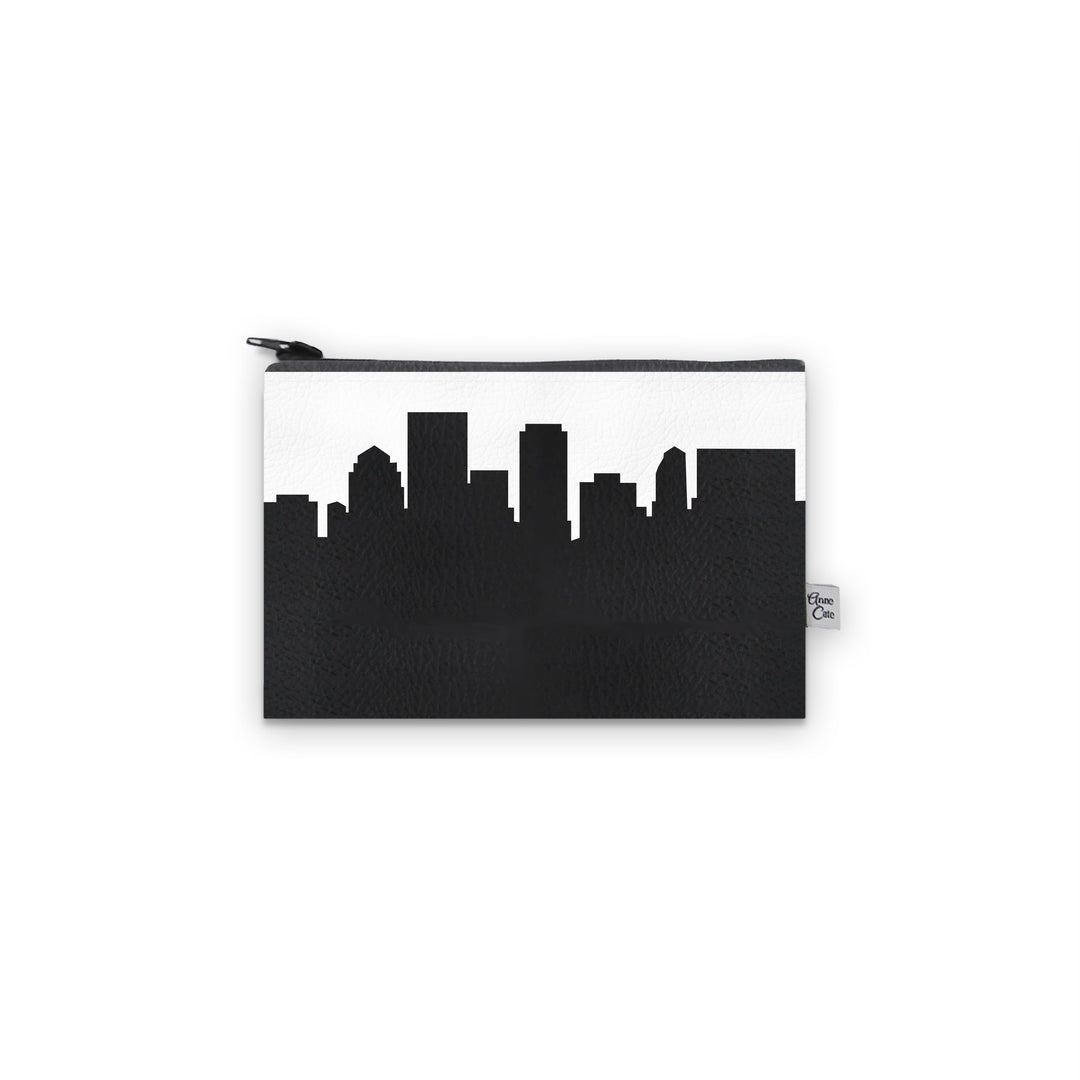 Dayton OH Skyline Mini Wallet (Vegan Leather)