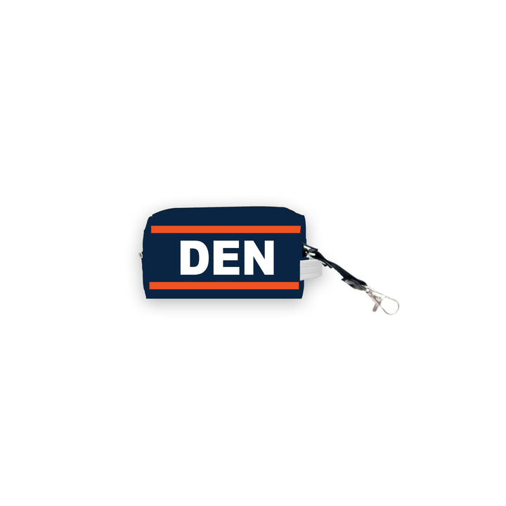 DEN (Denver) GAME DAY Multi-Use Mini Bag Keychain