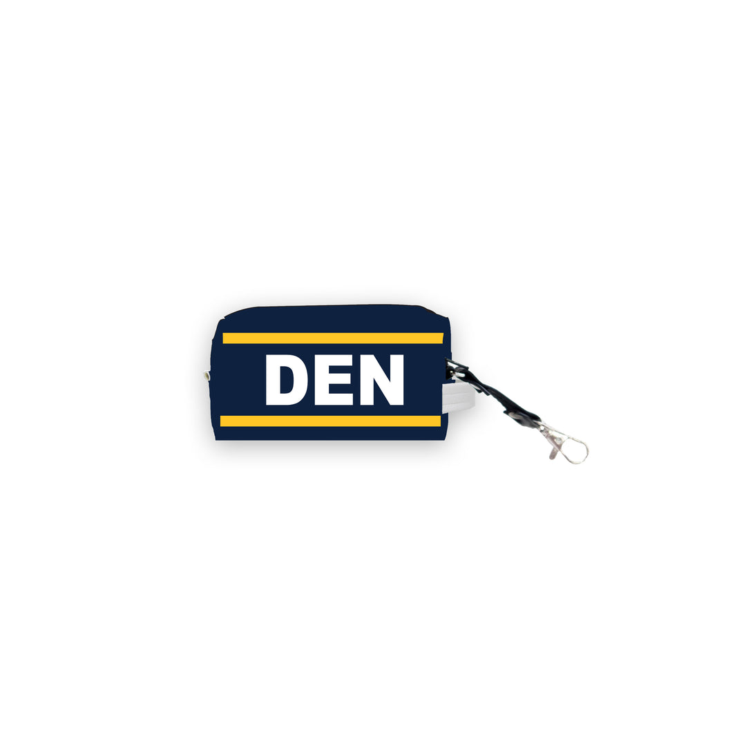 DEN (Denver) Game Day Multi-Use Mini Bag Keychain