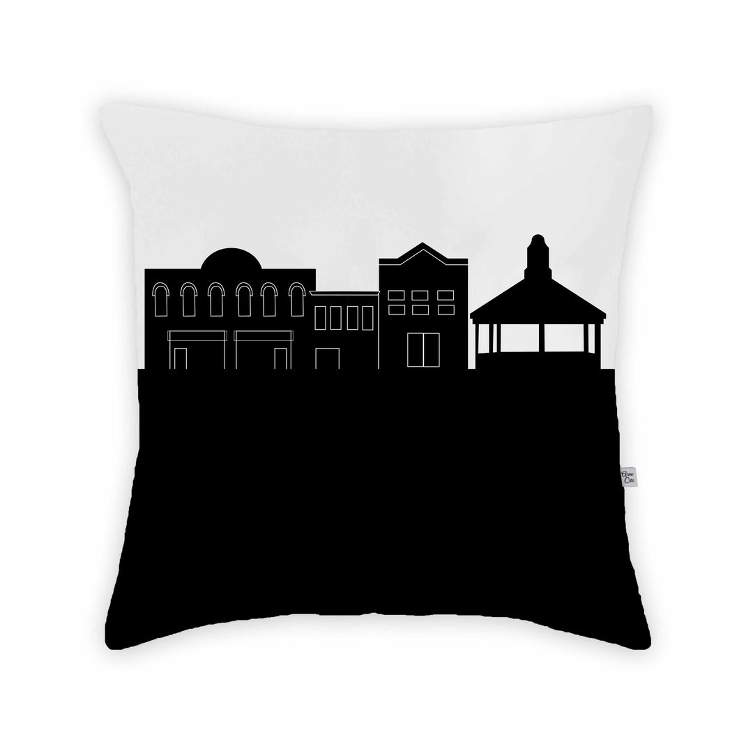 Willoughby OH Skyline Large Throw Pillow