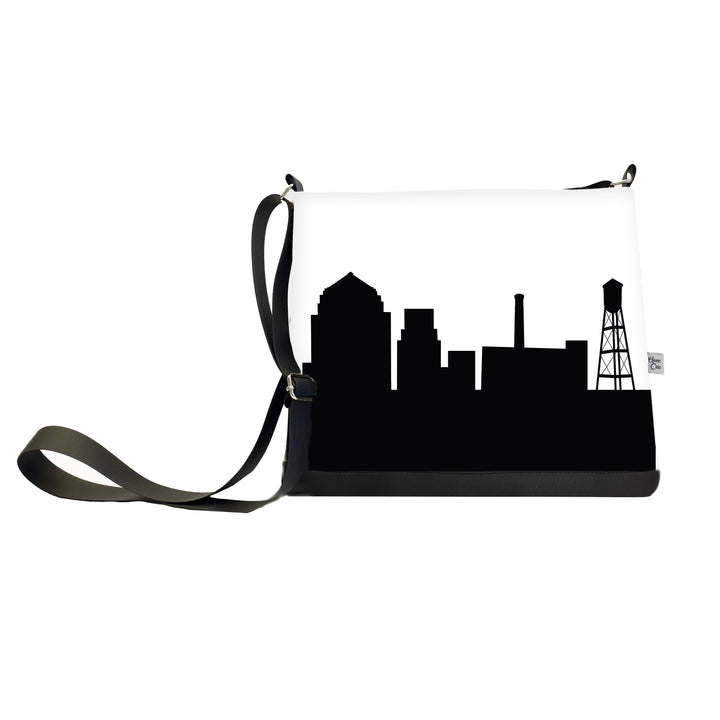 Durham NC Skyline Crossbody Bag