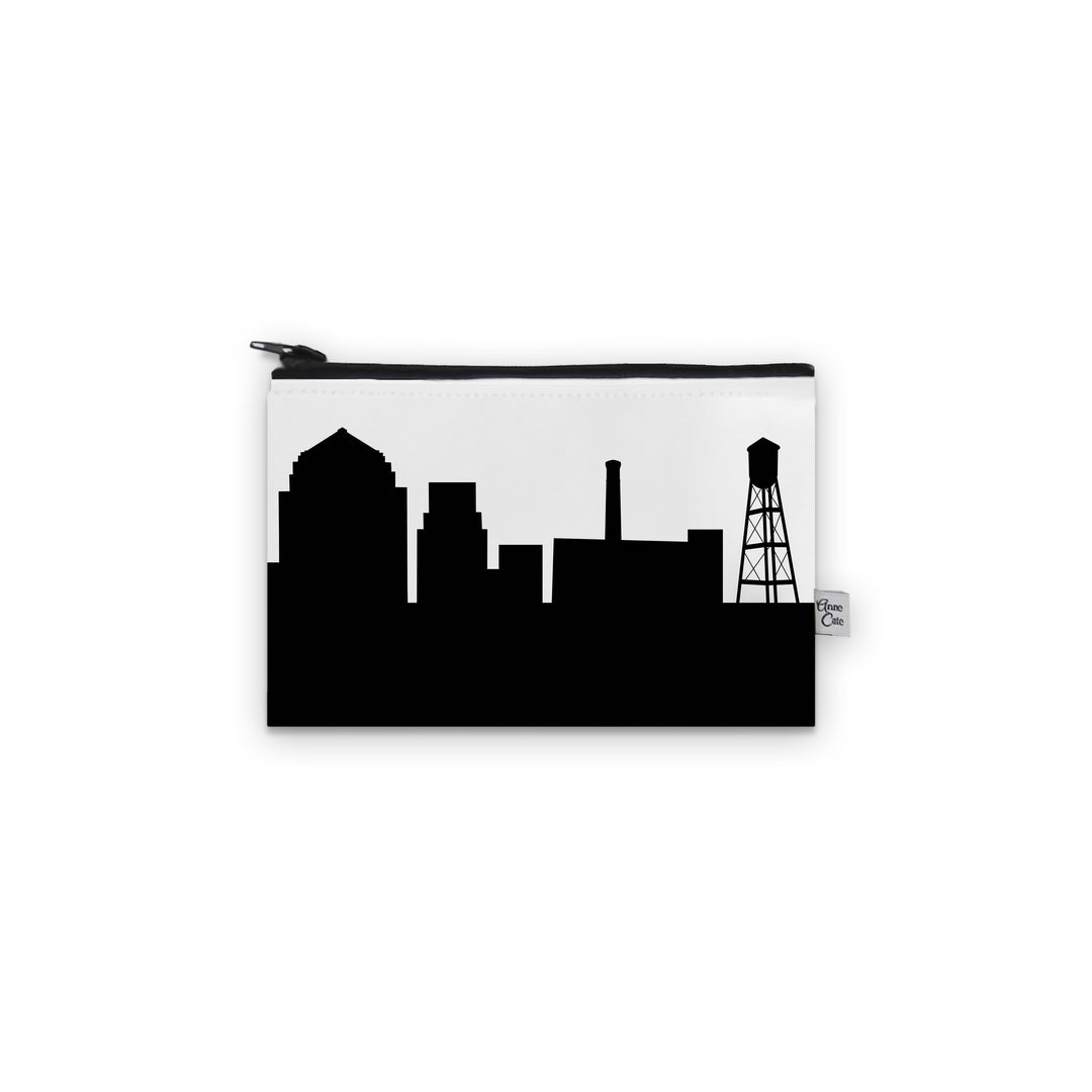 Durham NC Skyline Canvas Mini Purse