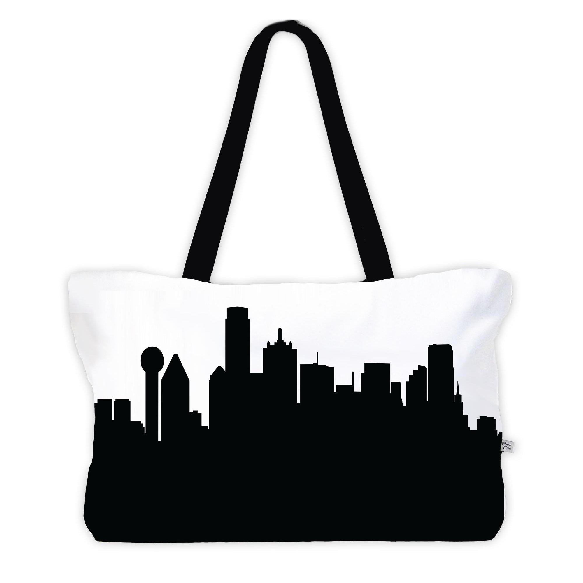 Dallas TX Skyline Weekender Tote-Anne Cate