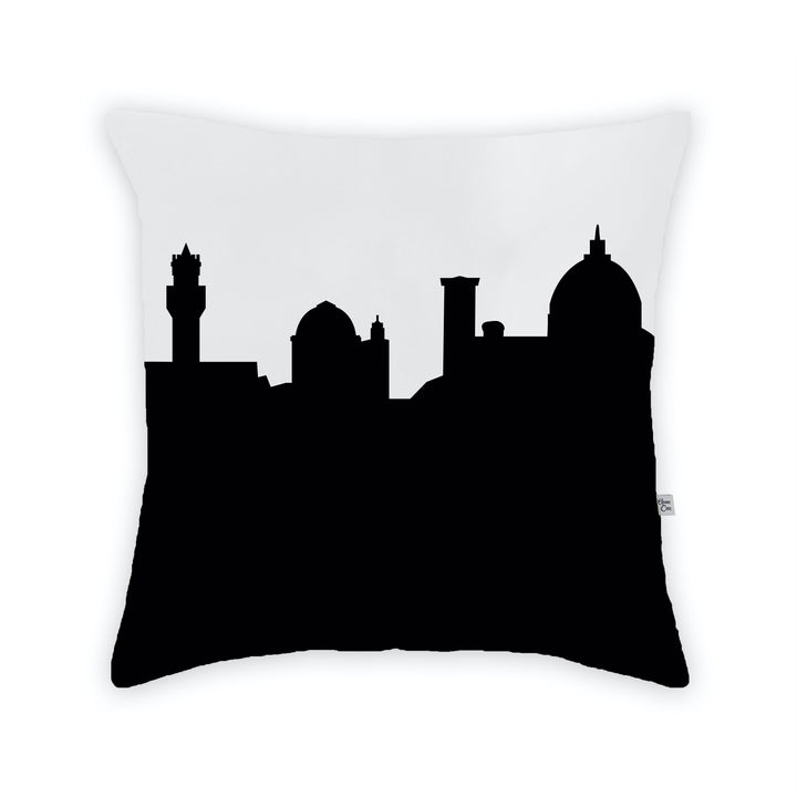 Florence Italy Skyline Large Throw Pillow