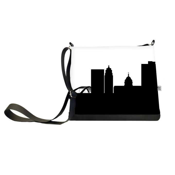 Fort Wayne IN Skyline Crossbody Bag