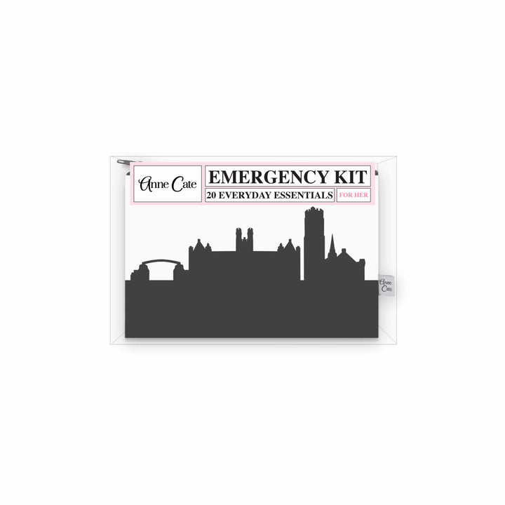 Gainesville FL (University of Florida) Skyline Mini Wallet Emergency Kit - For Her