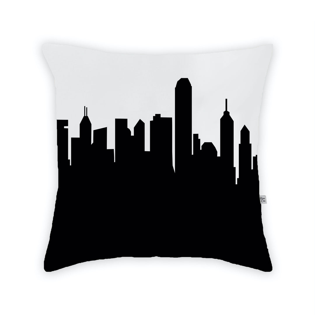Hong Kong China Skyline Large Throw Pillow