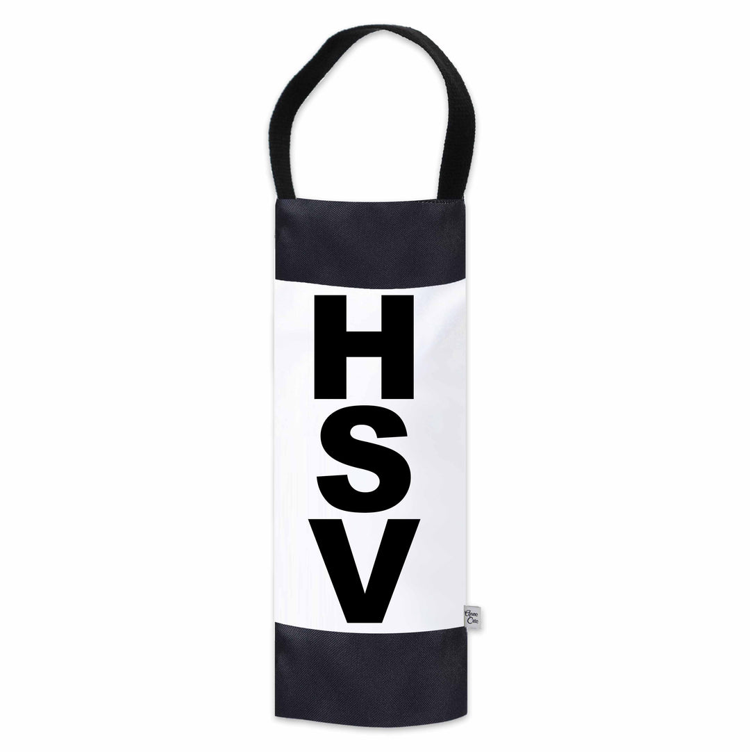 HSV (Huntsville) City Abbreviation Canvas Wine Tote