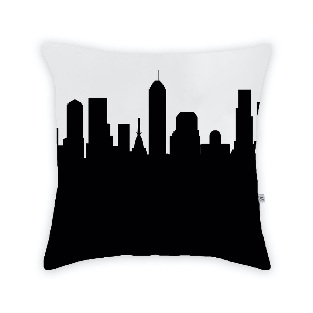 Indianapolis IN Skyline Large Throw Pillow