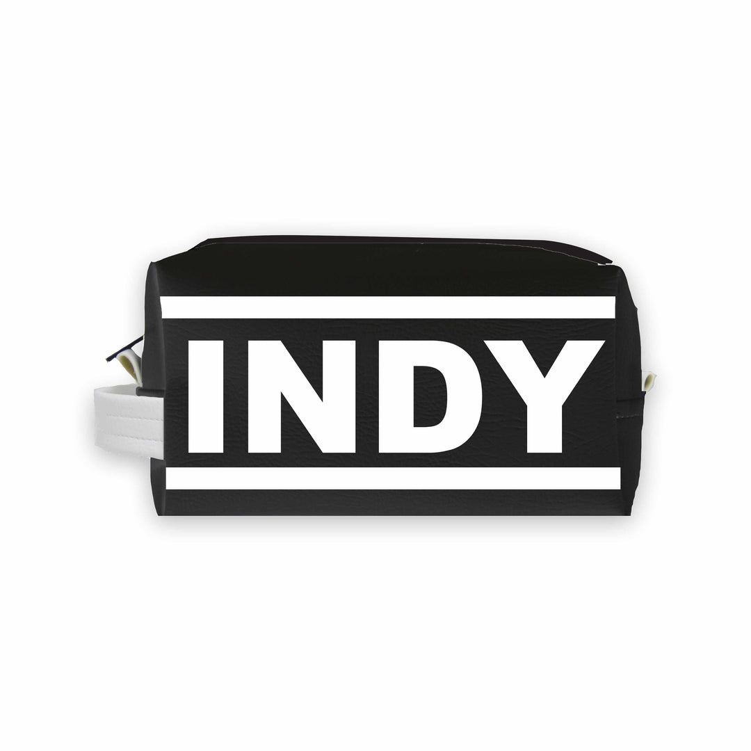 INDY (Indianapolis) City Abbreviation Travel Dopp Kit Toiletry Bag