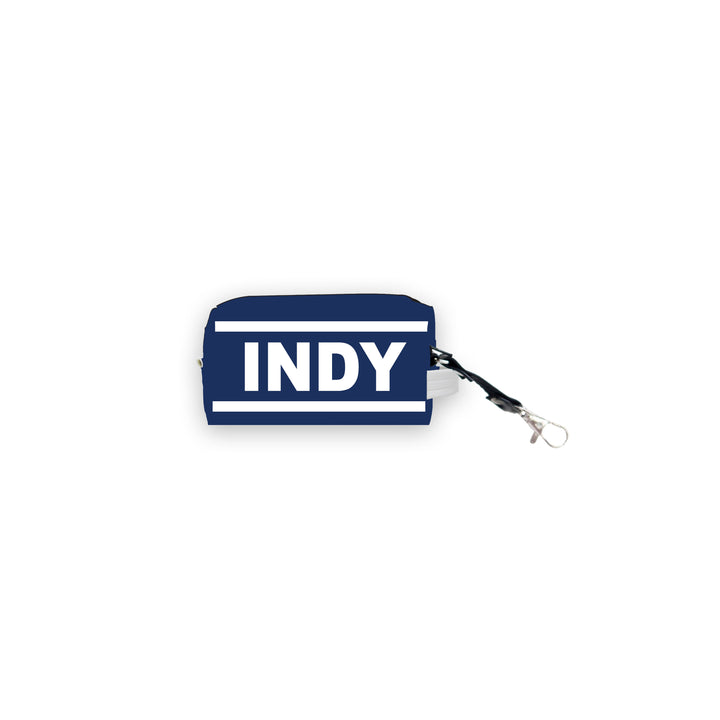 INDY (Indianapolis) Game Day Multi-Use Mini Bag Keychain