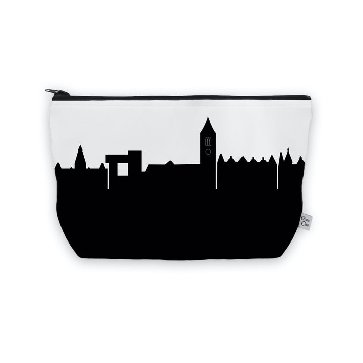 Ithaca NY (Cornell University) Skyline Cosmetic Makeup Bag