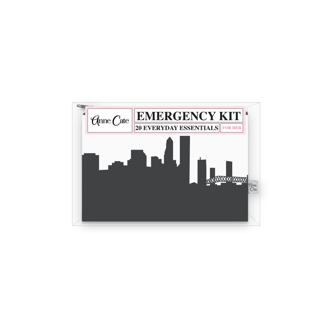 Jacksonville FL Skyline Mini Wallet Emergency Kit - For Her