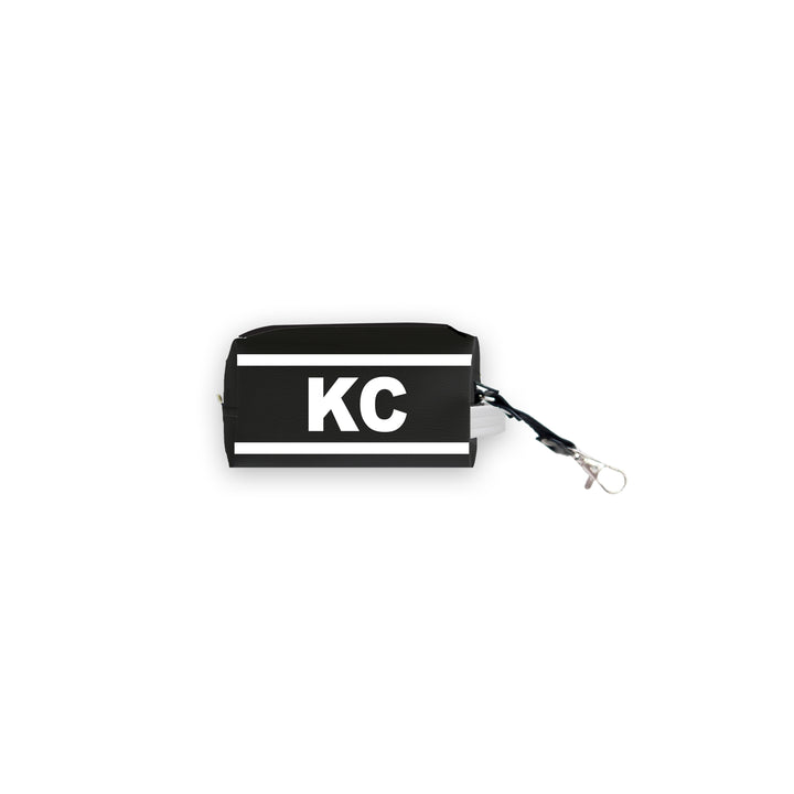KC (Kansas City) City Abbreviation Multi-Use Mini Bag Keychain