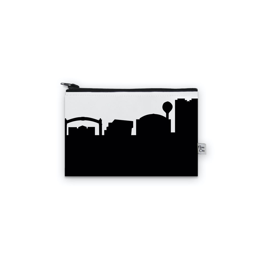 Kent OH Skyline Canvas Mini Purse