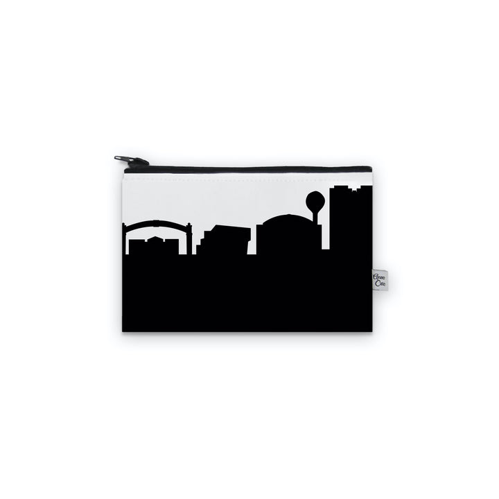 Kent OH (Kent State University) Skyline Canvas Mini Purse