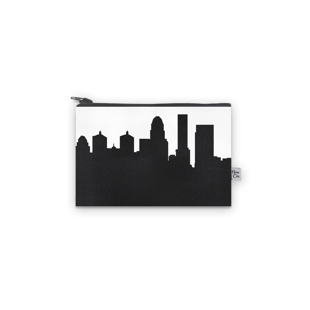 Louisville KY Skyline Vegan Leather Mini Wallet