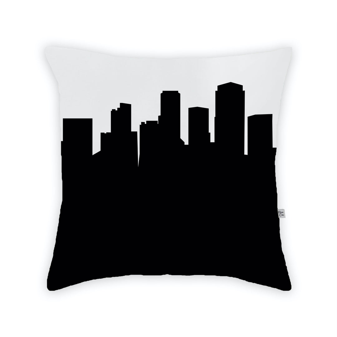 Little Rock AR Skyline Large Throw Pillow