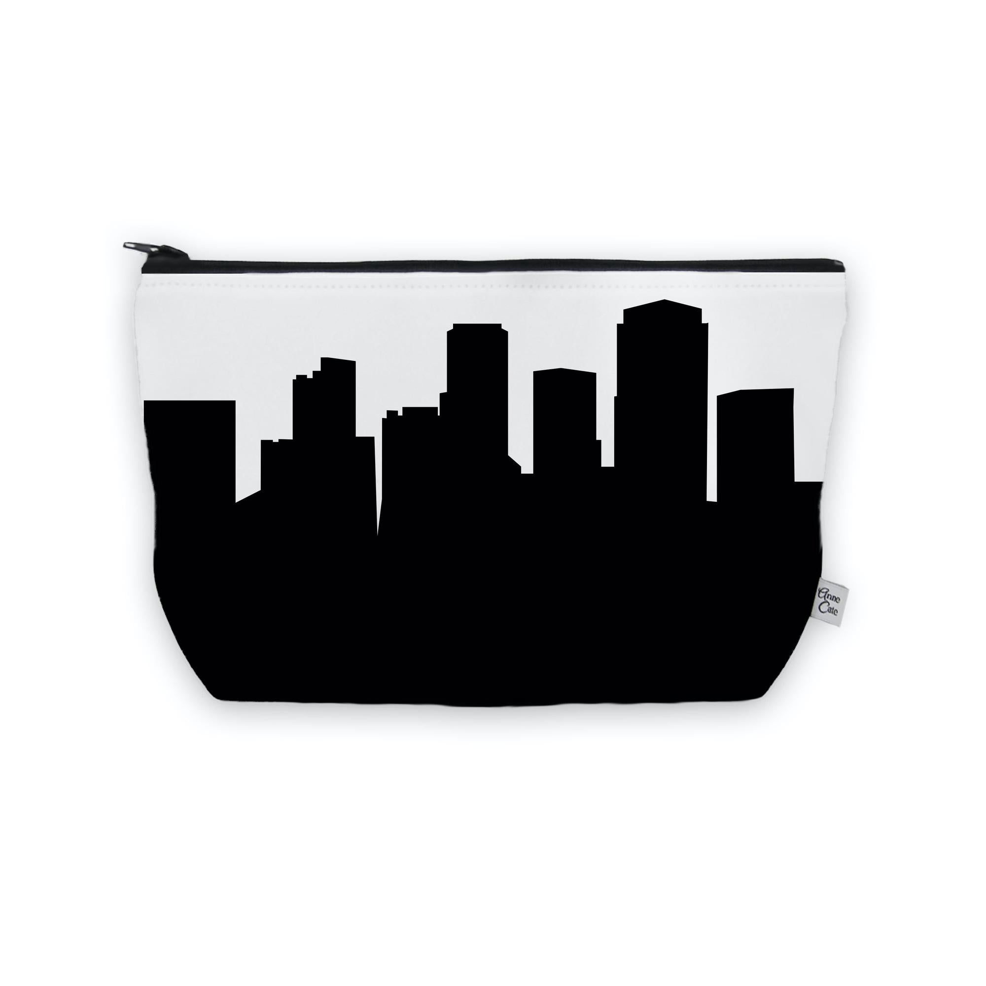 Little Rock AR Skyline Cosmetic Makeup Bag-Anne Cate