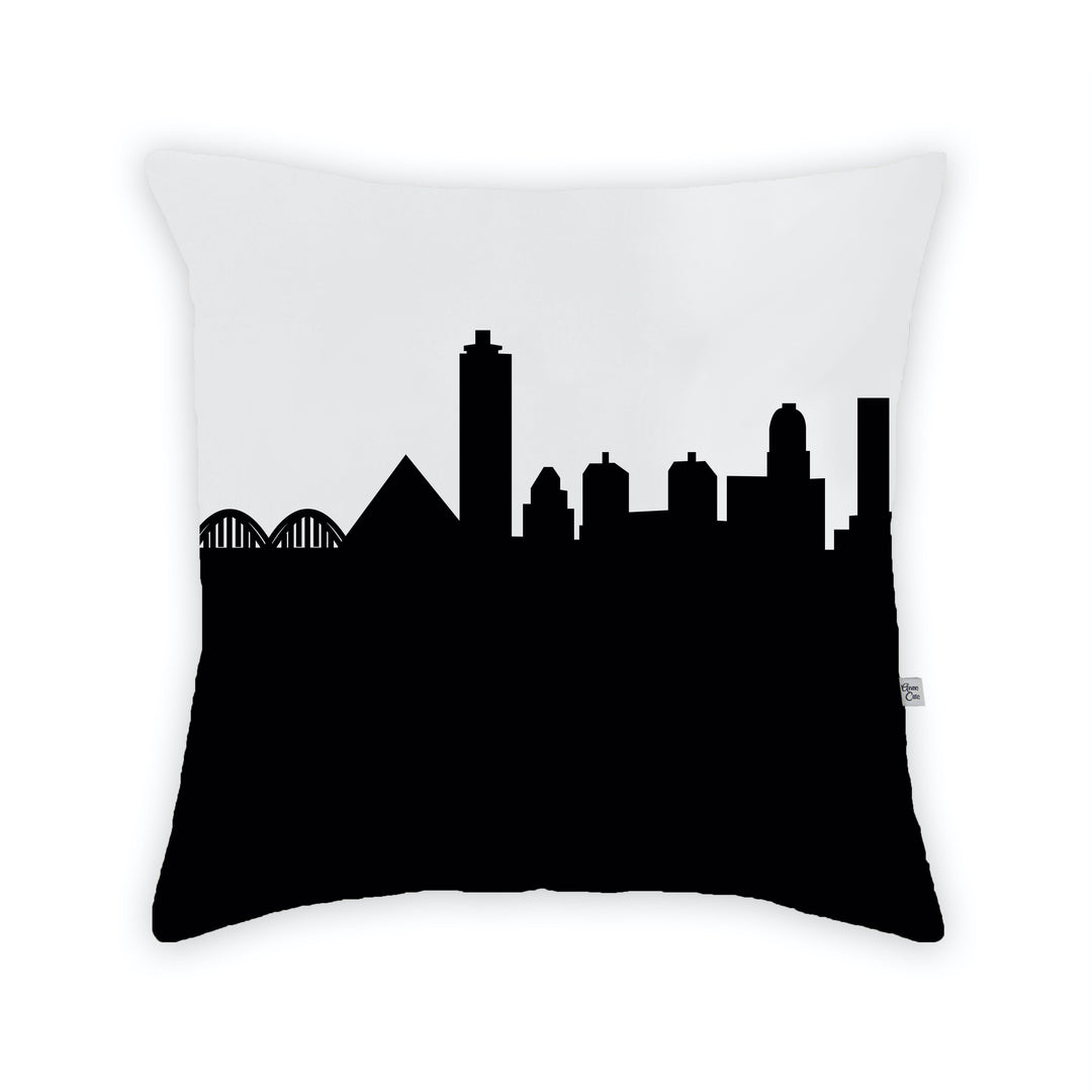 Memphis TN Skyline Large Throw Pillow