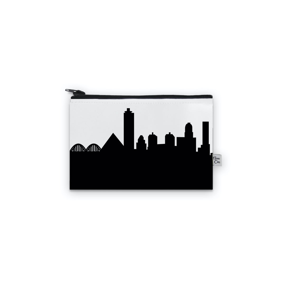 Memphis TN Skyline Canvas Mini Purse