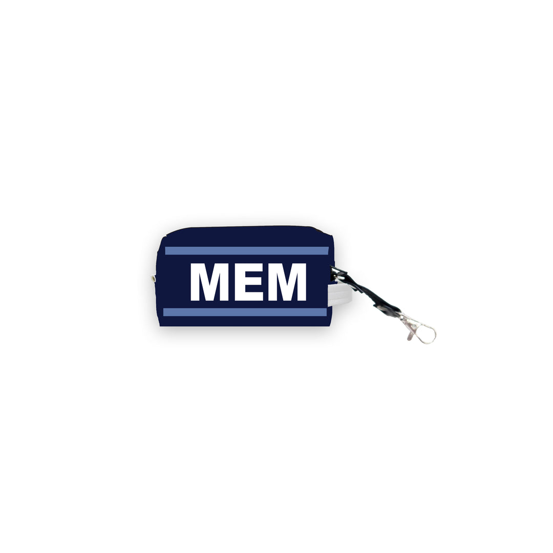 MEM (Memphis) Game Day Multi-Use Mini Bag Keychain