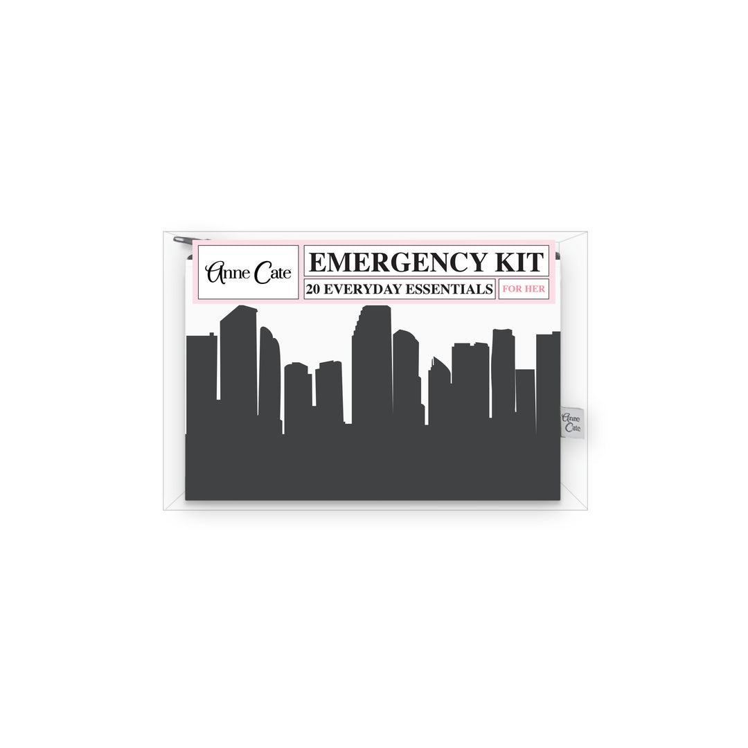 Miami FL Mini Wallet Emergency Kit - For Her