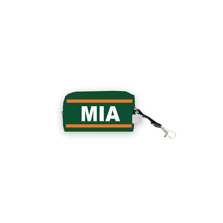 MIA (Miami) Game Day Multi-Use Mini Bag Keychain