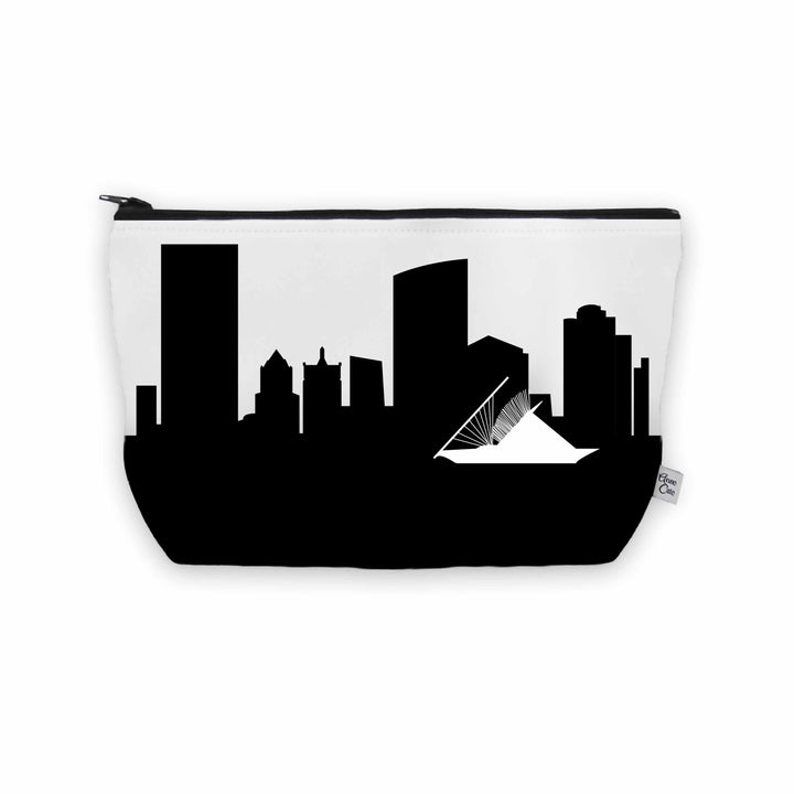 Milwaukee WI Skyline Cosmetic Makeup Bag