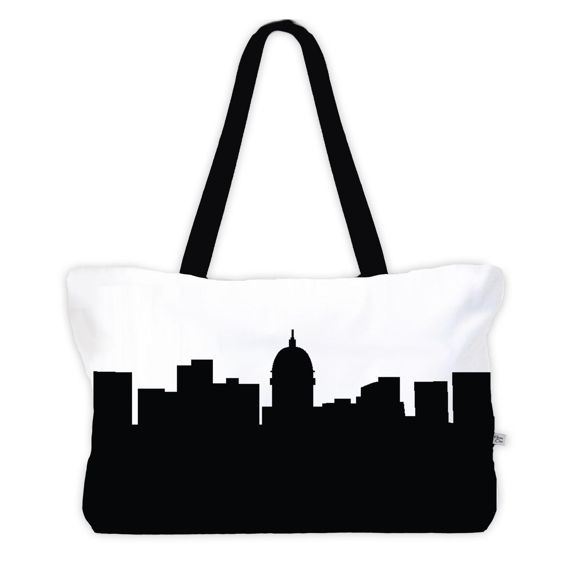 Madison WI Skyline Weekender Tote-Anne Cate