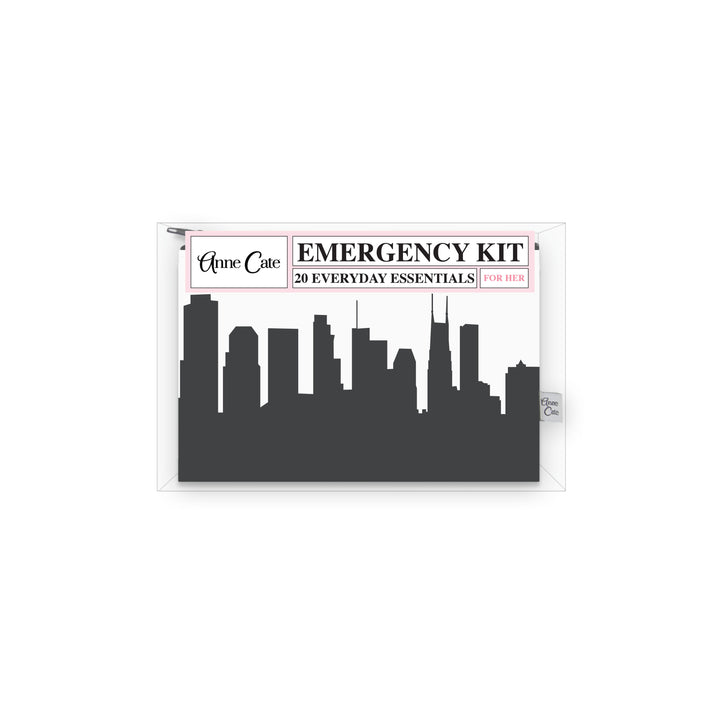 Nashville TN Skyline Mini Wallet Emergency Kit - For Her
