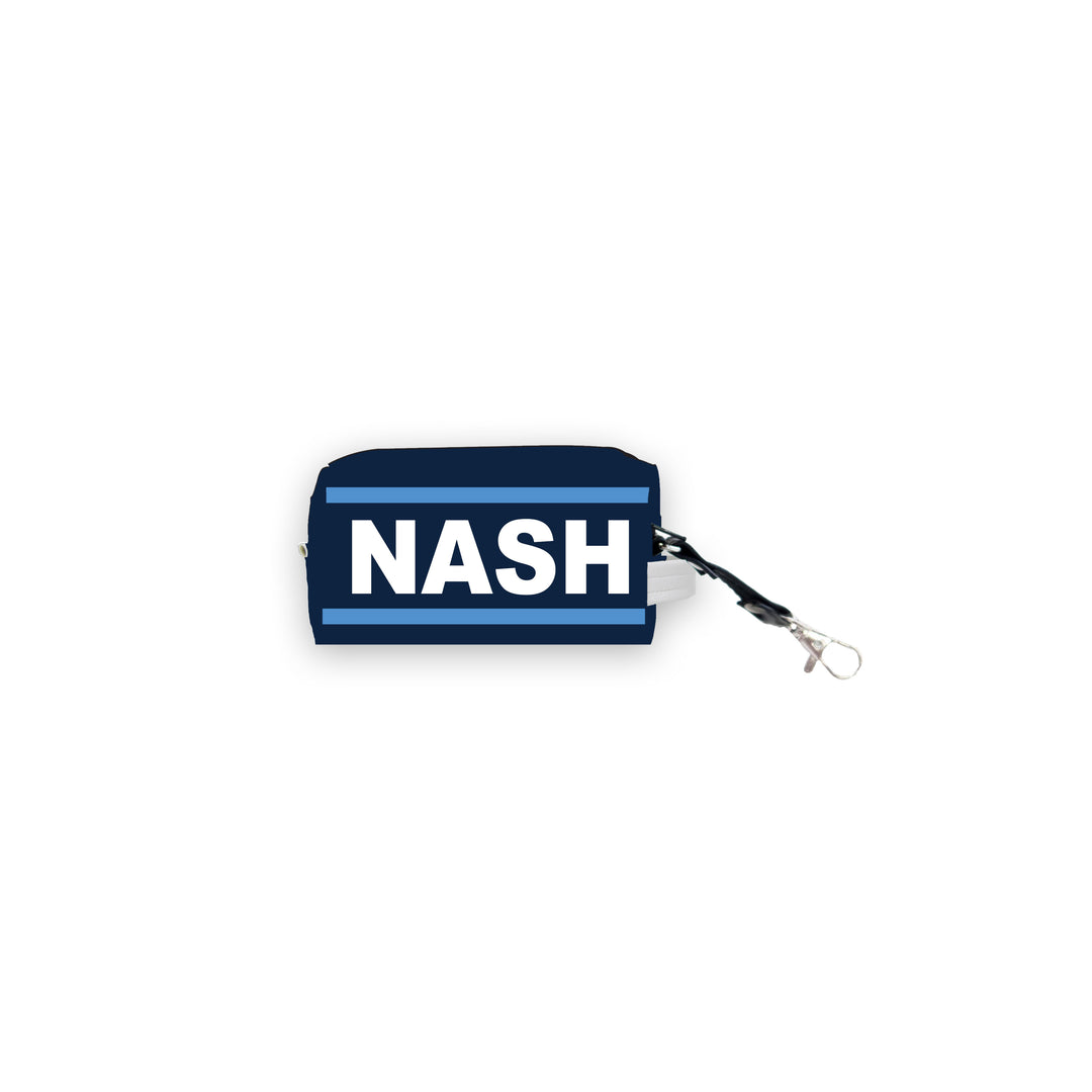 NASH (Nashville) Game Day Multi-Use Mini Bag Keychain