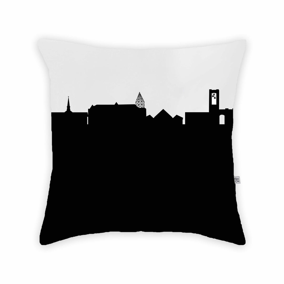 North Canton OH Skyline Large Throw Pillow