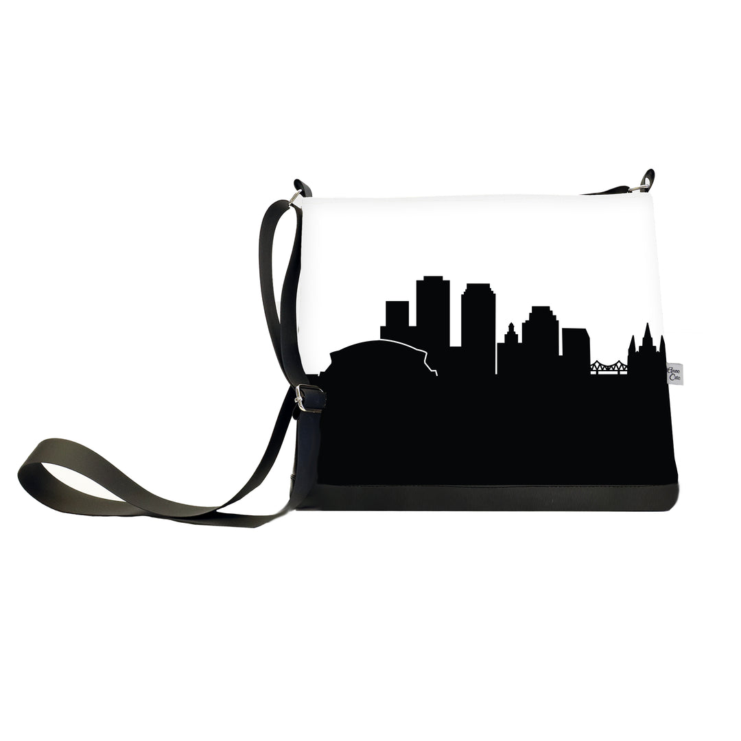 New Orleans LA Skyline Crossbody Bag