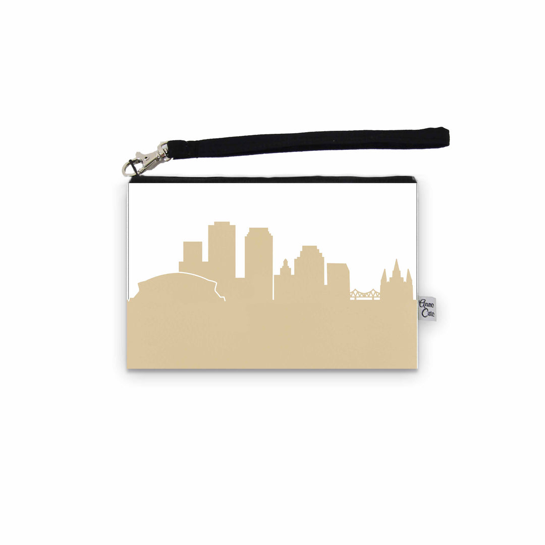New Orleans LA Skyline Game Day Wristlet - Stadium Approved
