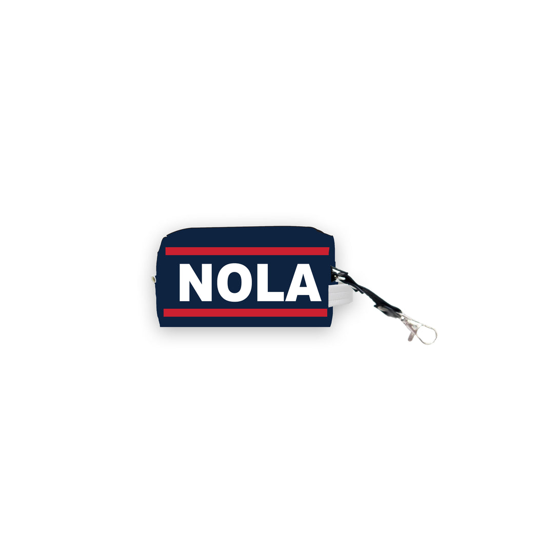 NOLA (New Orleans) Game Day Multi-Use Mini Bag Keychain