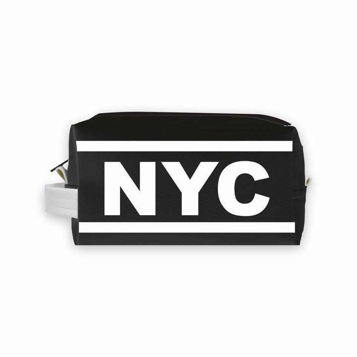 NYC (New York City) City Abbreviation Travel Dopp Kit Toiletry Bag