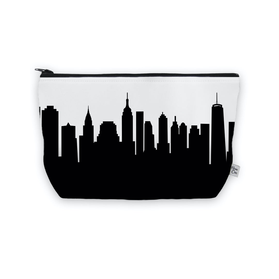 New York City NY Skyline Cosmetic Makeup Bag