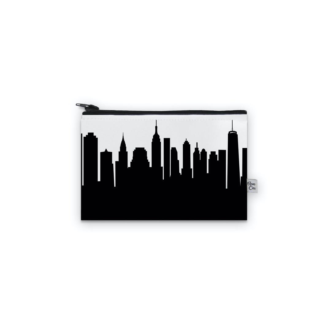 New York City NY Skyline Canvas Mini Purse