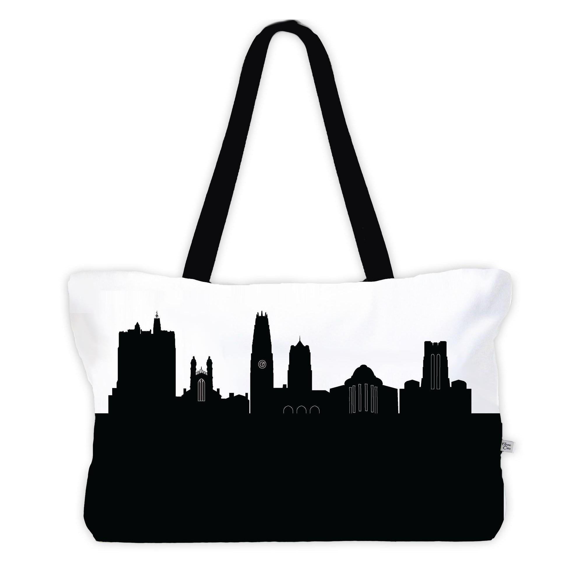 New Haven CT (Yale University) Skyline Weekender Tote-Anne Cate