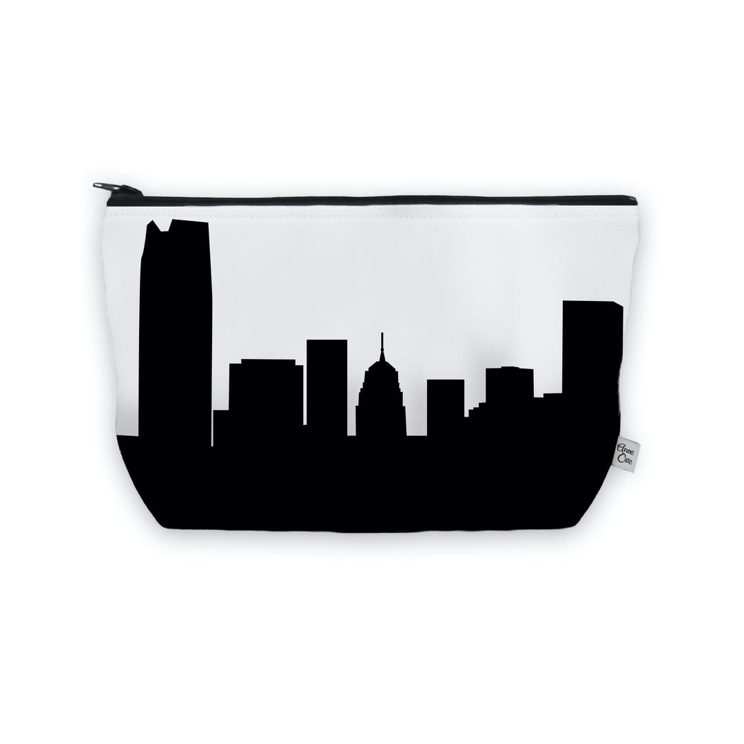 Oklahoma City OK Skyline Cosmetic Makeup Bag