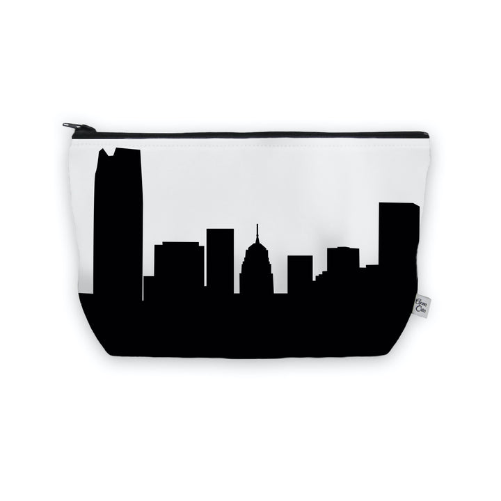 Oklahoma City OK Skyline Cosmetic Makeup Bag