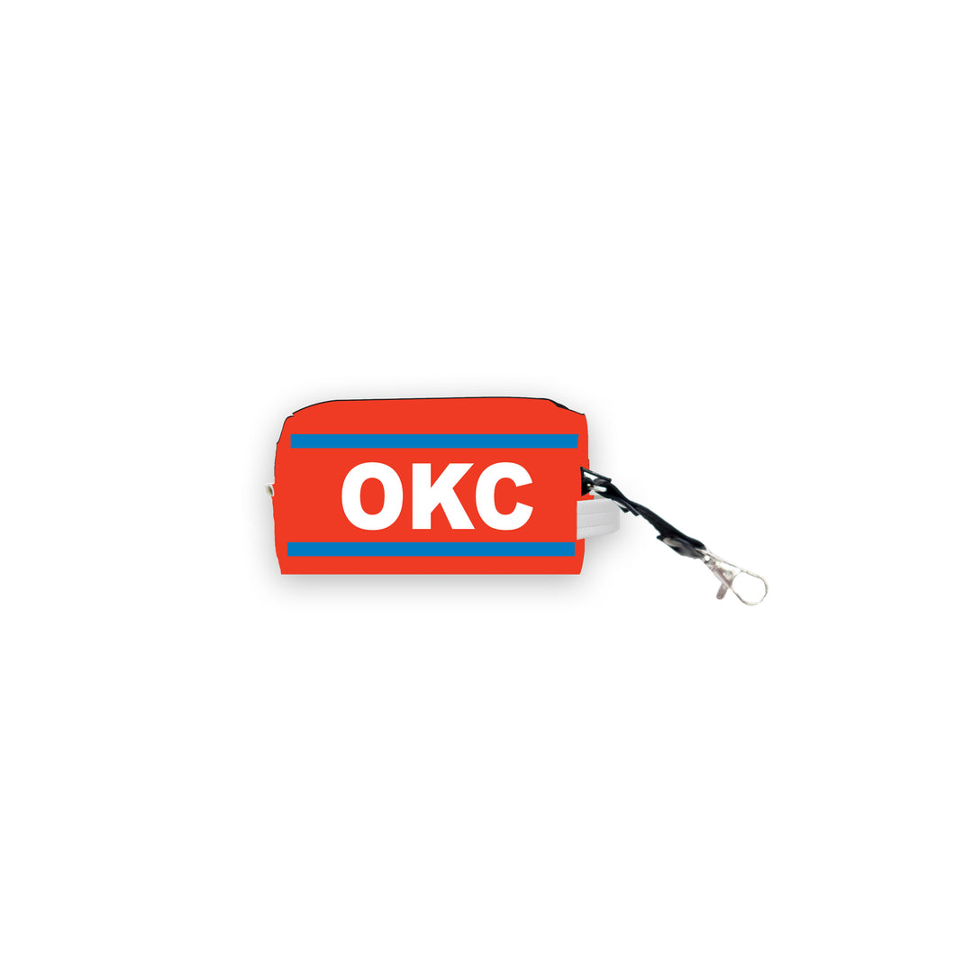 OKC (Oklahoma City) GAME DAY Multi-Use Mini Bag Keychain