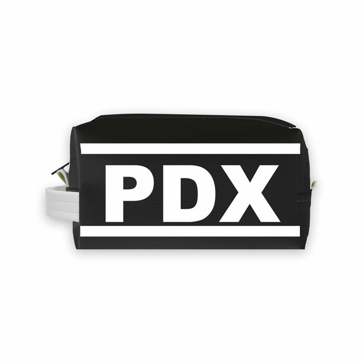 PDX (Portland) City Abbreviation Travel Dopp Kit Toiletry Bag