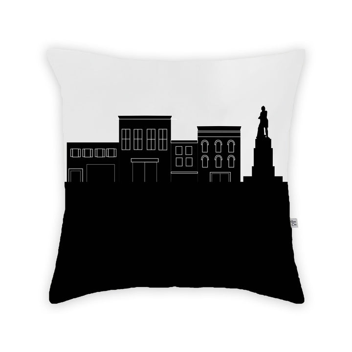 Perrysburg OH Skyline Large Throw Pillow