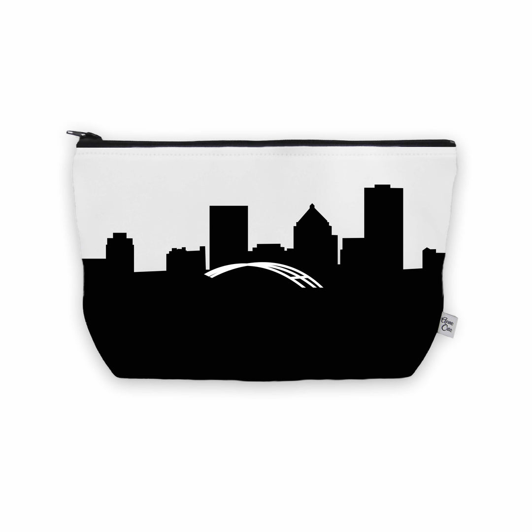 Rochester NY Skyline Cosmetic Makeup Bag