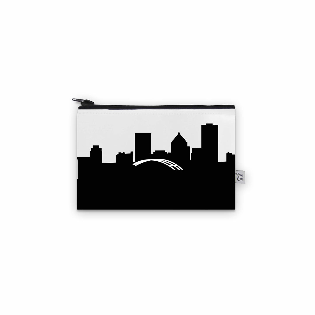 Rochester NY Skyline Canvas Mini Purse
