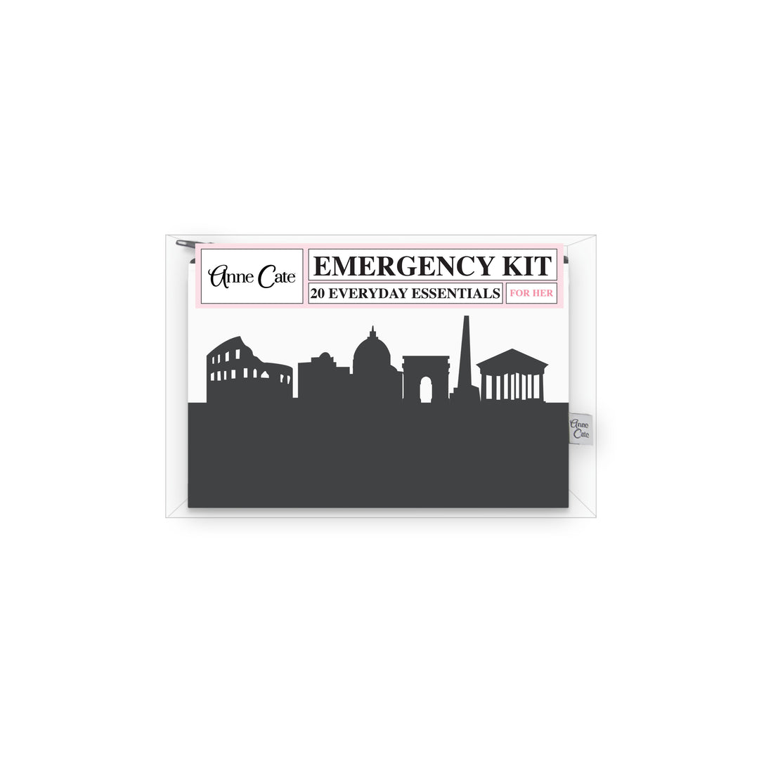 Rome Italy Skyline Mini Wallet Emergency Kit - For Her